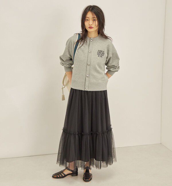 SHIPS for women「〈手洗い可能〉チュール スカート◇」|スカート|