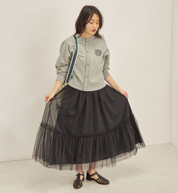 SHIPS for women「〈手洗い可能〉チュール スカート◇」|スカート|