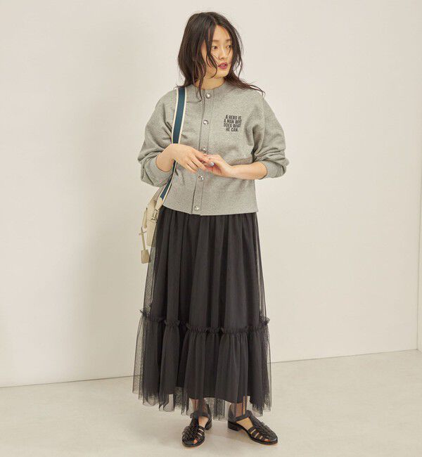 SHIPS for women「〈手洗い可能〉チュール スカート◇」|スカート|