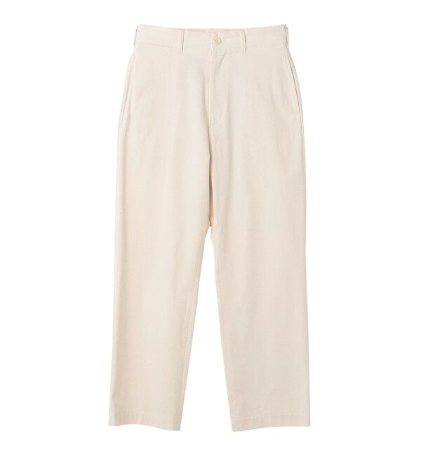 SHIPS for women「SHIPS Primary Navy Label:〈手洗い可能〉MARISOL チノパンツ」|チノ|ナチュラル