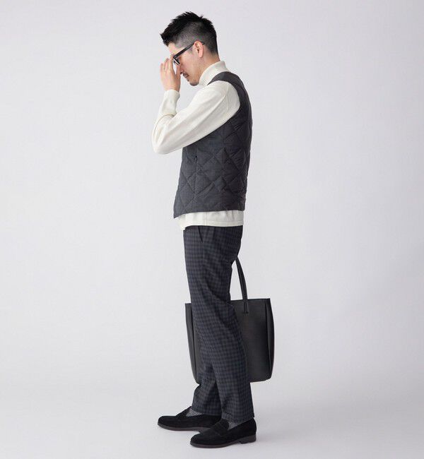 SHIPS「SHIPS: サキソニー ソロテックス ノープリーツ パンツ」|チノ|