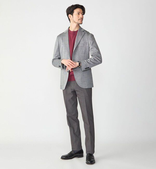 SHIPS「SHIPS: 〈手洗い可能〉ラミー ジャージー ジャケット」|テーラードジャケット|