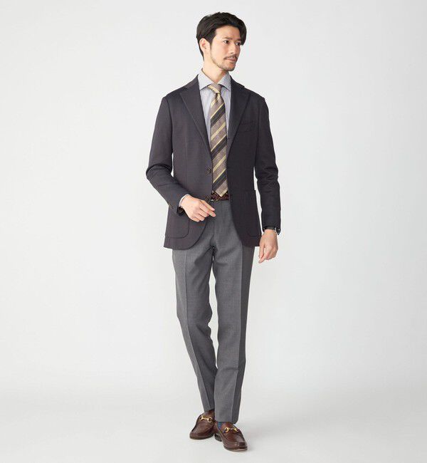 SHIPS「SHIPS: 〈手洗い可能〉ラミー ジャージー ジャケット」|テーラードジャケット|