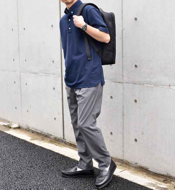 SHIPS any「SHIPS any:〈接触冷感/遮熱/UVカット機能等〉サマーファンクション 鹿の子 ボタンダウンポロシャツ◇」|ポロシャツ|