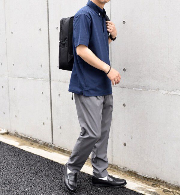 SHIPS any「SHIPS any:〈接触冷感/遮熱/UVカット機能等〉サマーファンクション 鹿の子 ボタンダウンポロシャツ◇」|ポロシャツ|