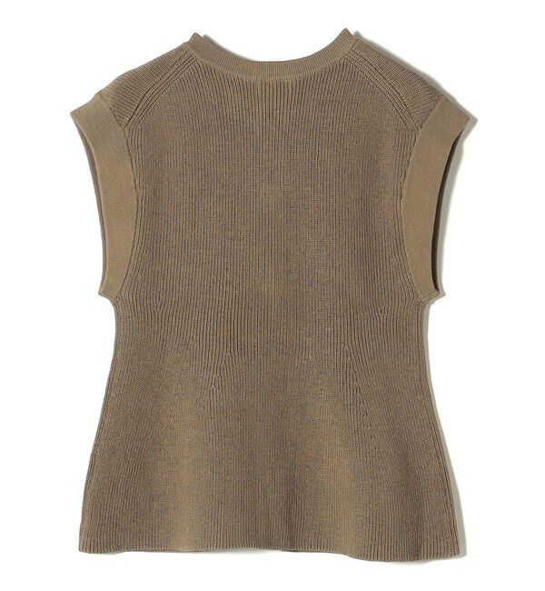 SHIPS for women「〈手洗い可能〉ギマ コットン Aライン シルエット ベスト」|ベスト・ジレ|