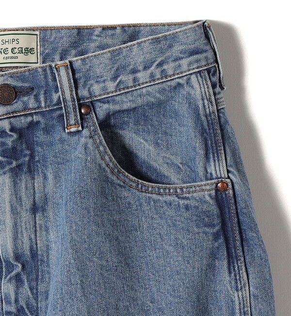 SHIPS for women「SHIPS NINE CASE:〈手洗い可能〉カットオフ デニム◇」|デニム|