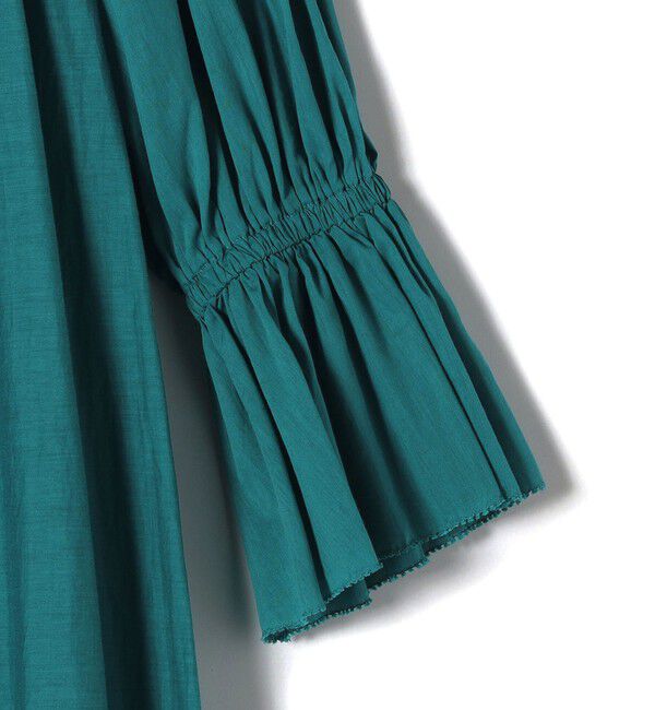 SHIPS for women「〈手洗い可能〉コットン シルク ローン ティアード ワンピース」|ワンピース|