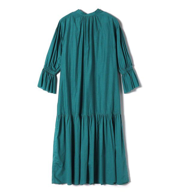 SHIPS for women「〈手洗い可能〉コットン シルク ローン ティアード ワンピース」|ワンピース|