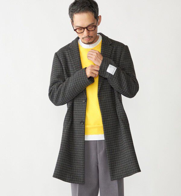 SHIPS「SHIPS: スーパー120'S メルトン チェスター コート 24FW」|その他|ダークグレー