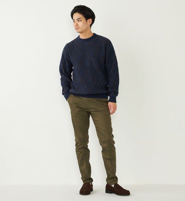 SHIPS Colors 「SHIPS Colors:〈洗濯機可能〉ハイストレッチ イージー チノパンツ◇」|チノ|