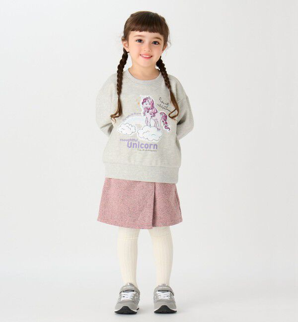 SHIPS Colors 「SHIPS Colors:〈洗濯機可能〉 ツイーディー ショーツ (90～140cm)」|キュロット|