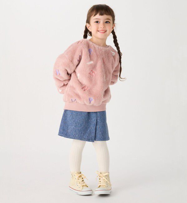 SHIPS Colors 「SHIPS Colors:〈洗濯機可能〉 ツイーディー ショーツ (90～140cm)」|キュロット|