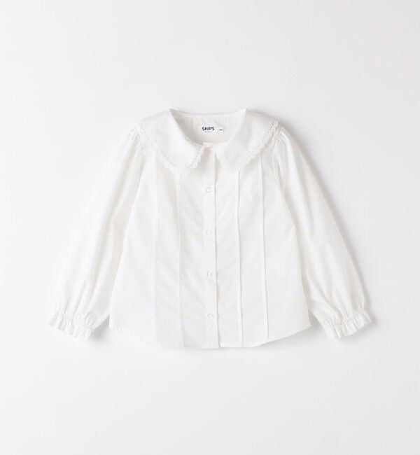 SHIPS Colors 「SHIPS Colors:110～130cm /〈洗濯機可能〉オケージョン ブラウス」|シャツ・ブラウス|