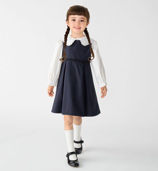 SHIPS Colors 「SHIPS Colors:110～130cm /〈洗濯機可能〉オケージョン ブラウス」|シャツ・ブラウス|