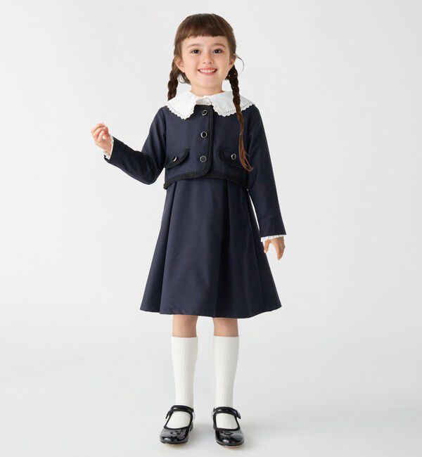 SHIPS Colors 「SHIPS Colors:110～130cm /〈洗濯機可能〉オケージョン ブラウス」|シャツ・ブラウス|