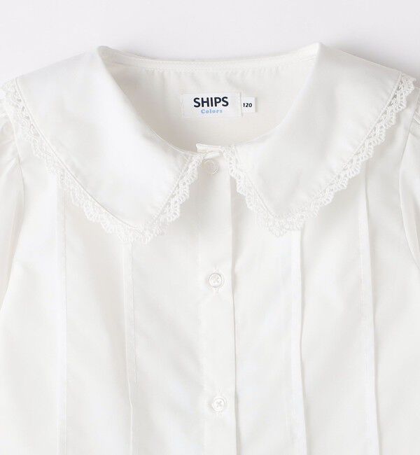 SHIPS Colors 「SHIPS Colors:110～130cm /〈洗濯機可能〉オケージョン ブラウス」|シャツ・ブラウス|