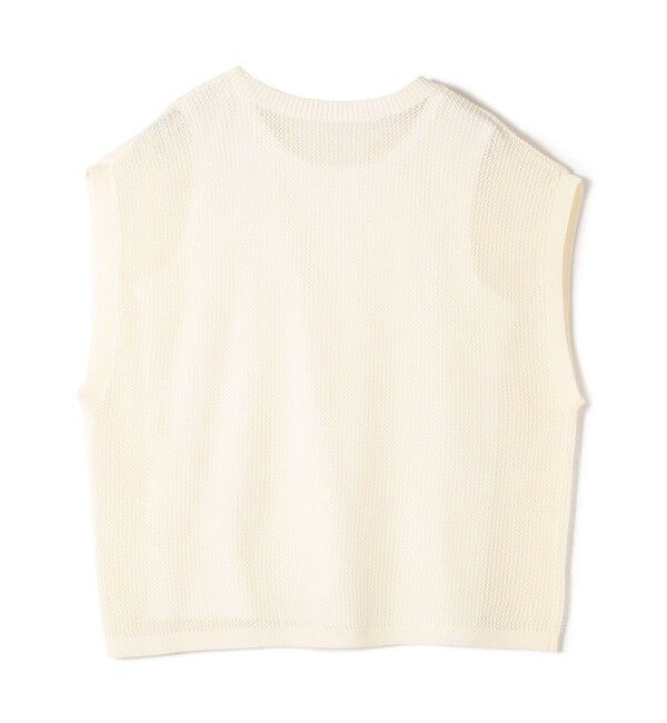 SHIPS Colors 「SHIPS Colors:2WAY メッシュ ニット &times; タンクトップ セット」|ニット・セーター|