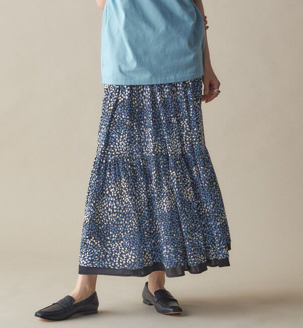 SHIPS for women「SHIPS NINE CASE:プリント スカート」|スカート|