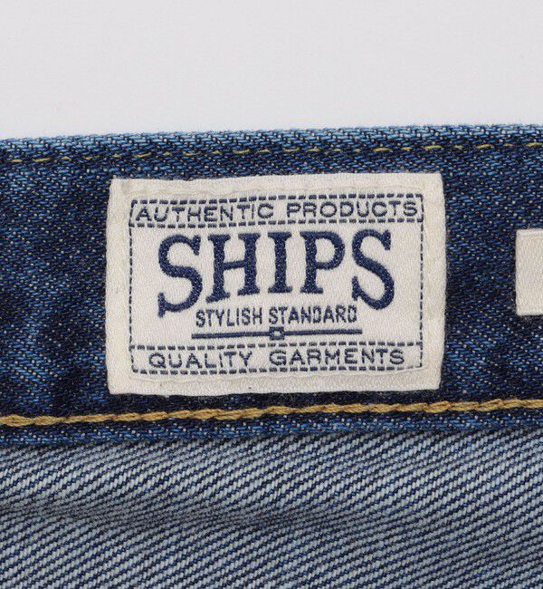SHIPS「SHIPS: AUTHENTIC 5ポケット ブリーチ デニム」|デニム|