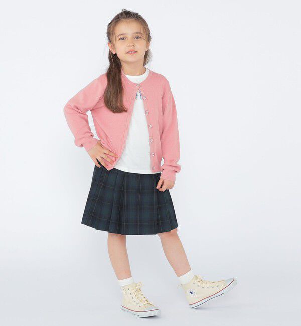 SHIPS KIDS「SHIPS KIDS:100～130cm / リバティ ニット カーディガン」|カーディガン|