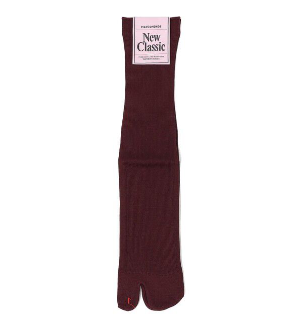 SHIPS for women「MARCOMONDE:足袋 ソックス」|ソックス|ワイン