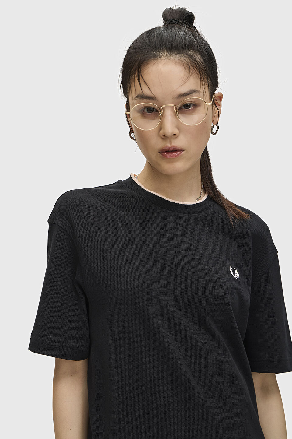 FRED PERRY 「Tipped Pique T-Shirt Dress」|ワンピース|