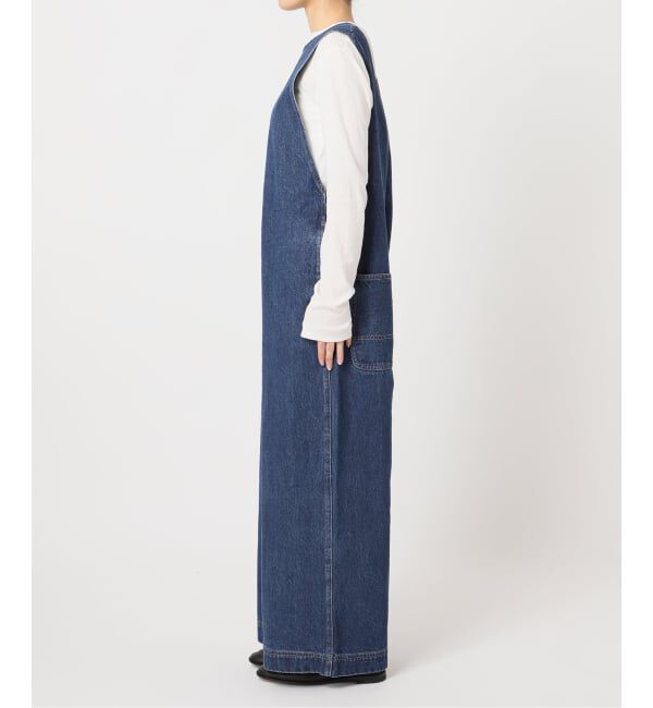OUTDOOR PRODUCTS Usual Things「≪予約≫ULT デニムバックVネックオールインワン」|オールインワン|