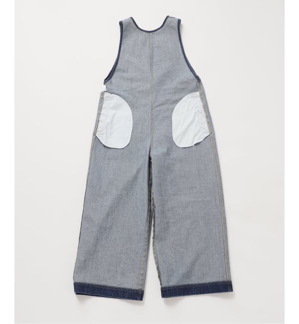 OUTDOOR PRODUCTS Usual Things「≪予約≫ULT デニムバックVネックオールインワン」|オールインワン|