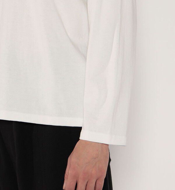 GALERIE VIE「コットン吊り天竺 ロングスリーブクルーネックカットソー」|Tシャツ・カットソー|