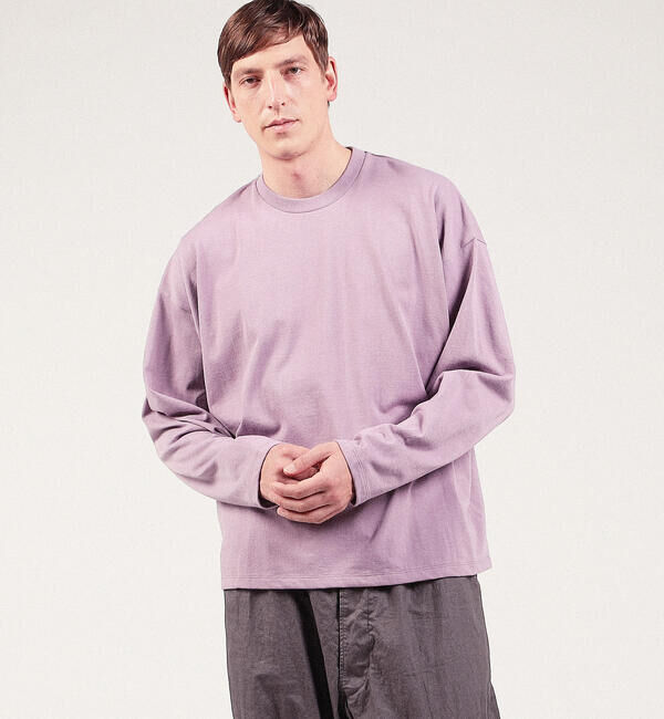 GALERIE VIE「コットン吊り天竺 ロングスリーブクルーネックカットソー」|Tシャツ・カットソー|