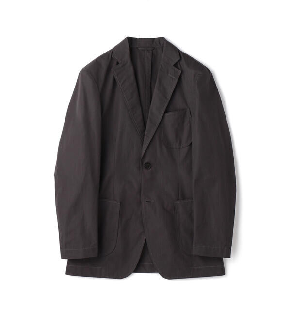 TOMORROWLAND MENS「コットンタイプライター シングル2Bテーラードジャケット BORGHI」|テーラードジャケット|17 チャコールグレー