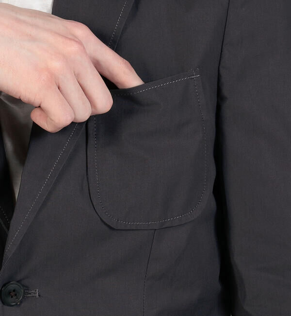 TOMORROWLAND MENS「コットンタイプライター シングル2Bテーラードジャケット BORGHI」|テーラードジャケット|