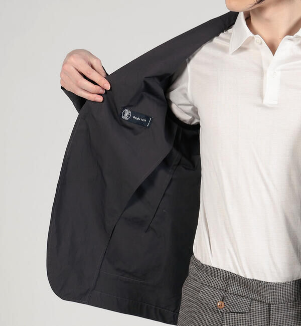 TOMORROWLAND MENS「コットンタイプライター シングル2Bテーラードジャケット BORGHI」|テーラードジャケット|