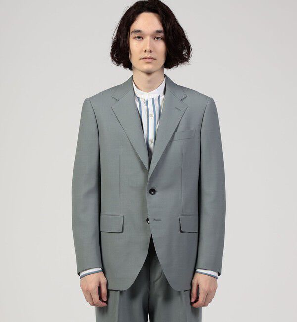 TOMORROWLAND MENS「パタゴニアウール シングルブレステッド2Bジャケット TONIK WOOL」|テーラードジャケット|