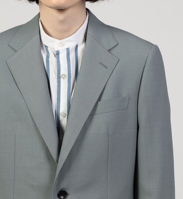 TOMORROWLAND MENS「パタゴニアウール シングルブレステッド2Bジャケット TONIK WOOL」|テーラードジャケット|