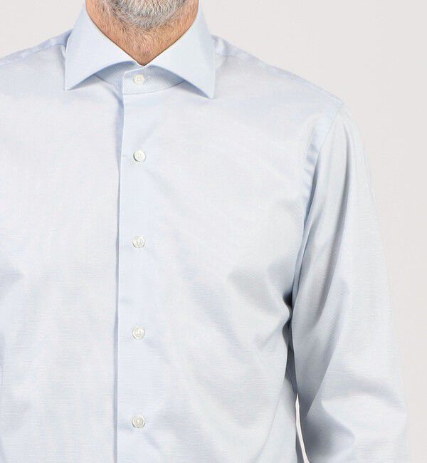 TOMORROWLAND MENS「120/2ロイヤルオックス ワイドスプレッドカラーシャツ」|シャツ・ブラウス|