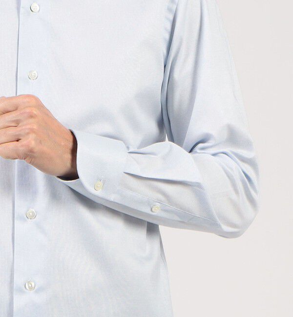 TOMORROWLAND MENS「120/2ロイヤルオックス ワイドスプレッドカラーシャツ」|シャツ・ブラウス|