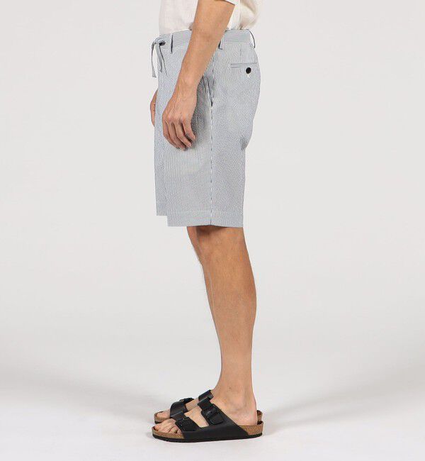 TOMORROWLAND MENS「クールマックスサッカー イージーショーツ」|チノ|