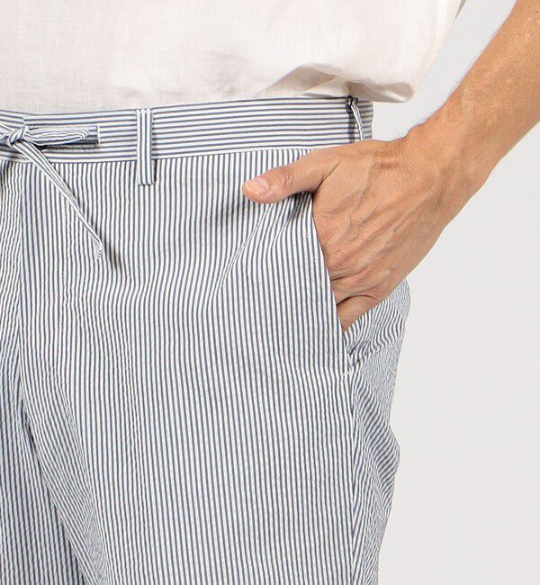 TOMORROWLAND MENS「クールマックスサッカー イージーショーツ」|チノ|