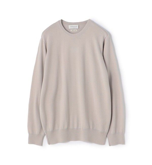TOMORROWLAND MENS「TOMORROWLAND tricot スーパーカシミヤ クルーネックプルオーバー」|ニット・セーター|41 ライトベージュ