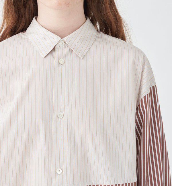 MACPHEE「パッチワークシャーティングシャツ」|シャツ・ブラウス|