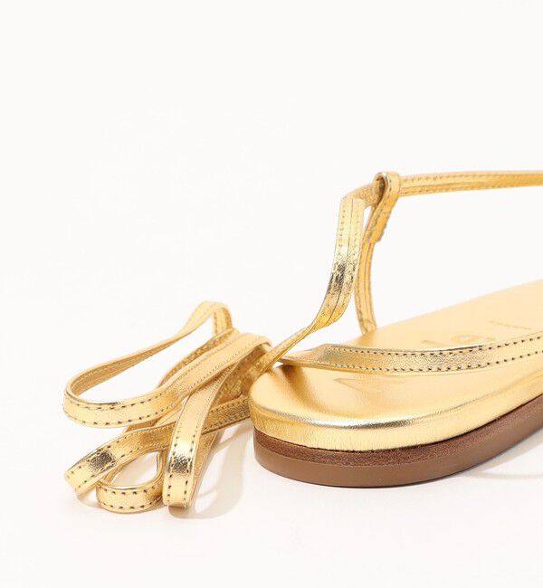 TOMORROWLAND GOODS「Aeyde PENNY レースアップサンダル」|サンダル|