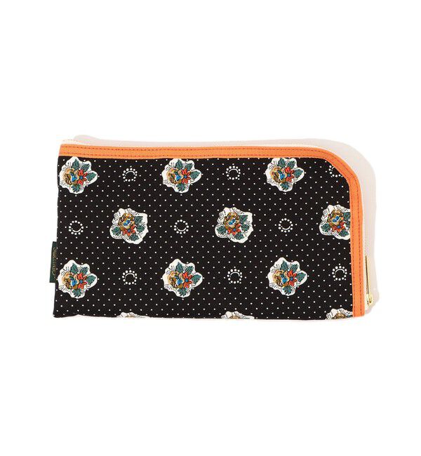 SOULEIADO「SOULEIAO コットンオックス パスポートケース」|ポーチ|18 ブラック系