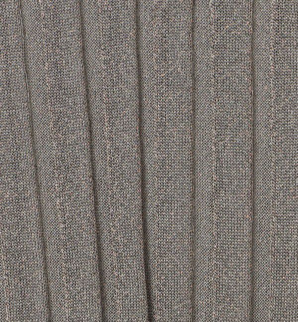 DES PRES「グリッターシアー ハイネックプルオーバー」|ニット・セーター|