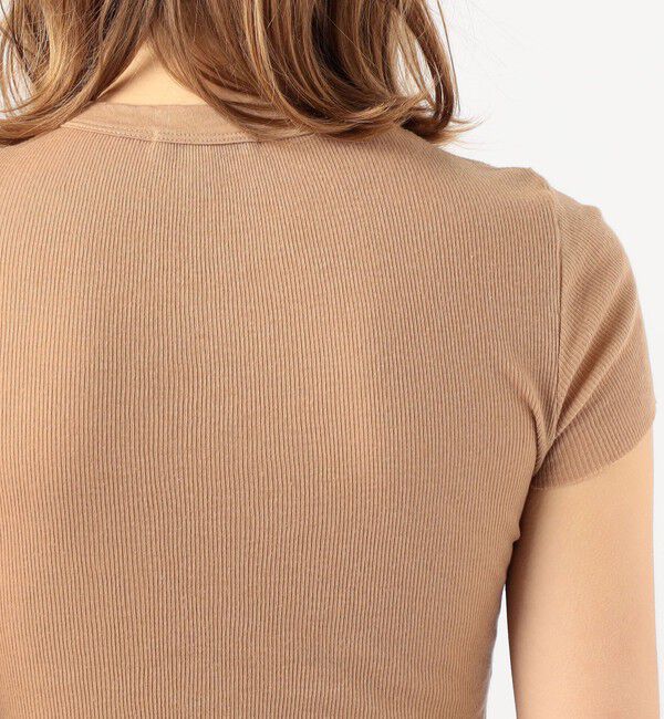 JAMES PERSE「コットンカシミヤブレンドリブ クルーネックTシャツ WVA3978」|Tシャツ・カットソー|