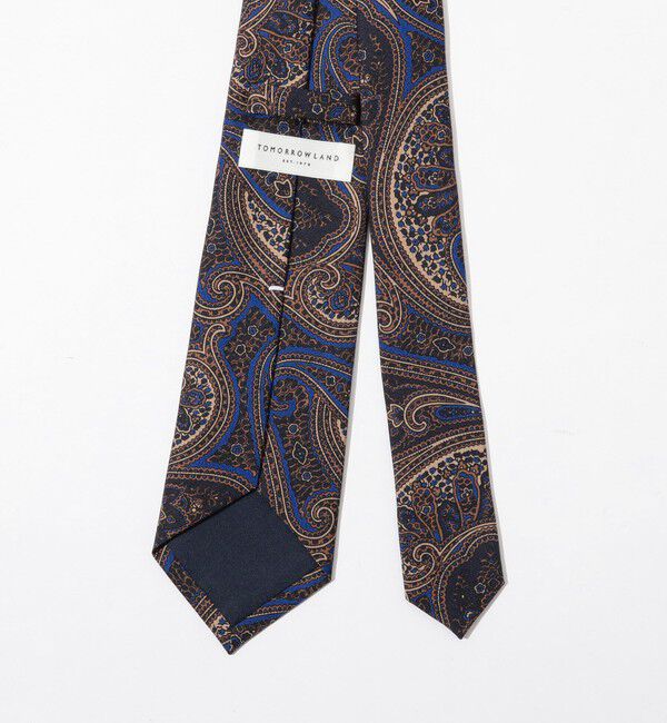 TOMORROWLAND GOODS「TOMORROWLAND シルク ペイズリーネクタイ」|ネクタイ・蝶ネクタイ|