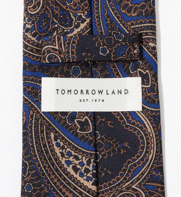 TOMORROWLAND GOODS「TOMORROWLAND シルク ペイズリーネクタイ」|ネクタイ・蝶ネクタイ|
