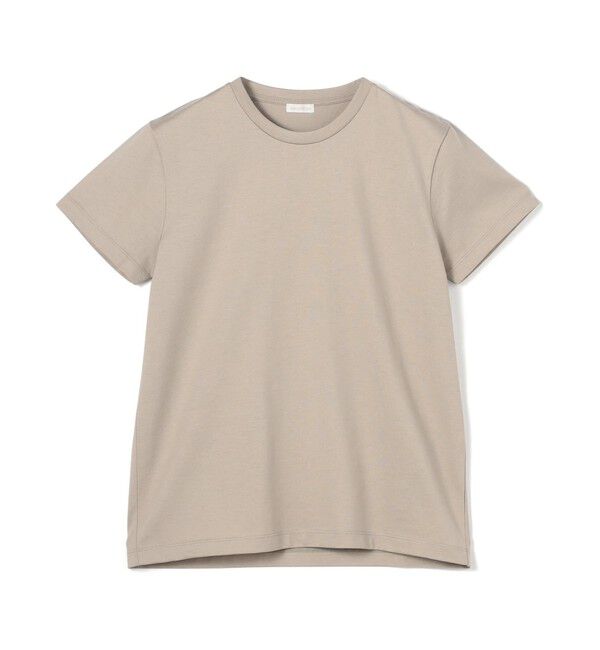 GALERIE VIE「ファインコットン クルーネックTシャツ」|Tシャツ・カットソー|15 グレー