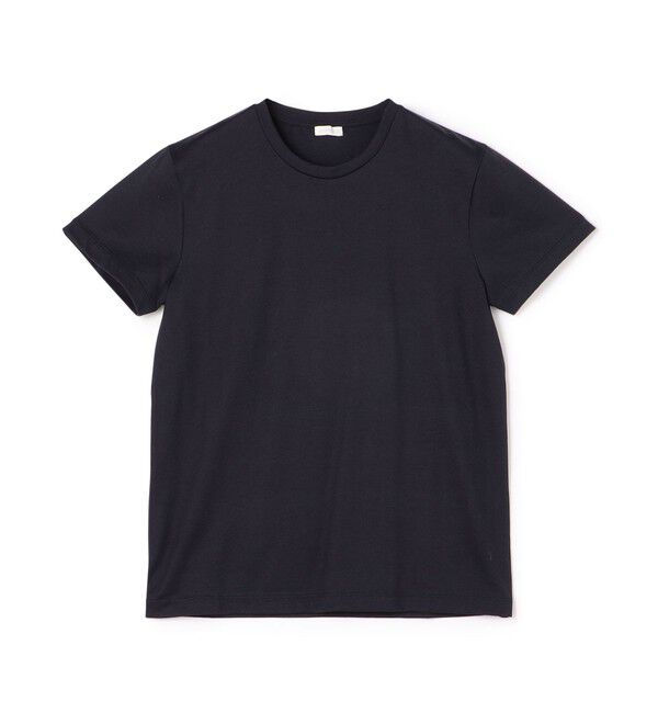 GALERIE VIE「ファインコットン クルーネックTシャツ」|Tシャツ・カットソー|69 ネイビー